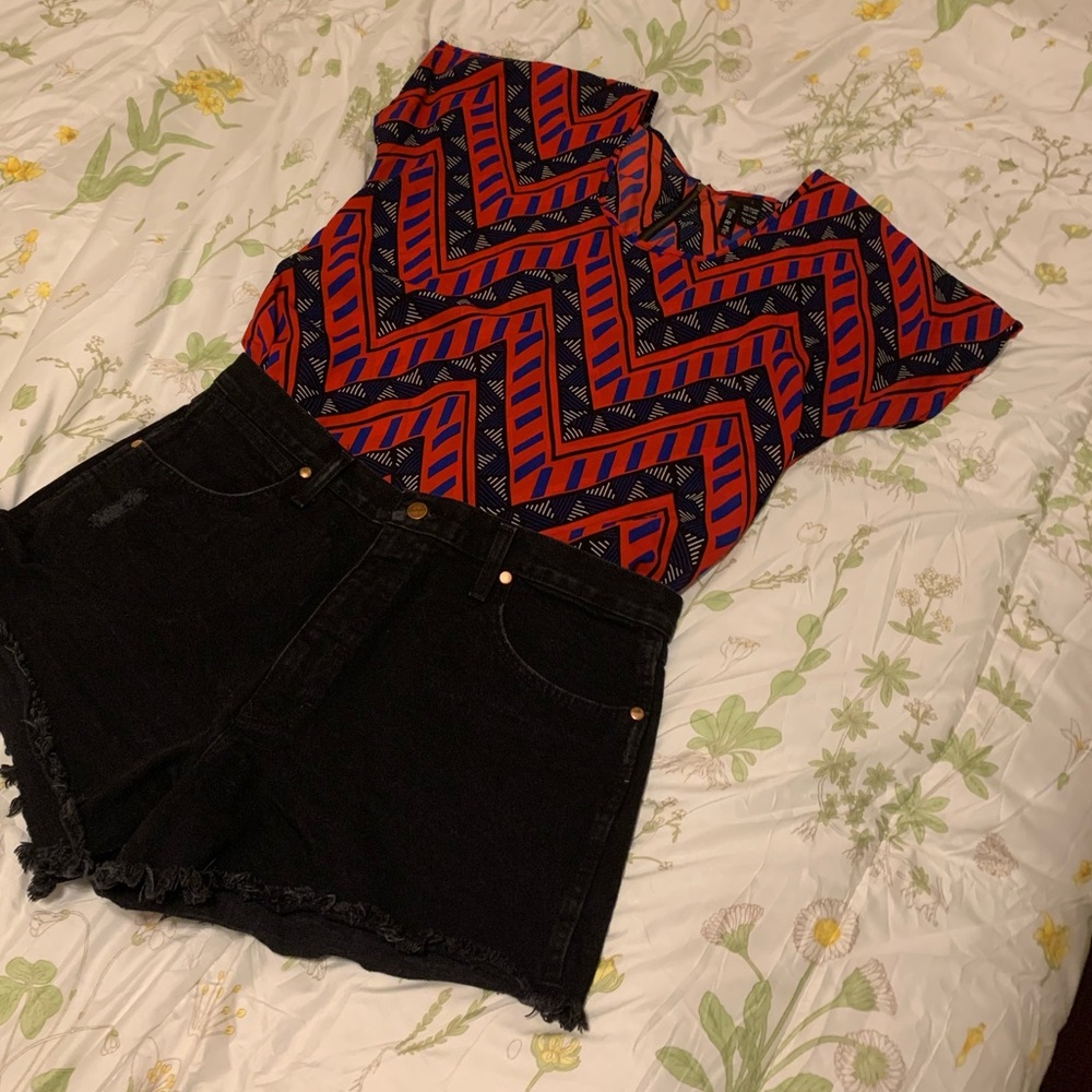 Patterned Top